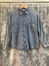 WEGO cape denim shirt