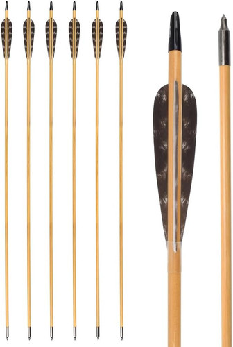 Inch wooden arrows - 30,