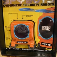Spybots CLOCKBOT Robot Alarm