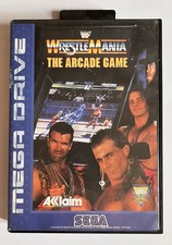 WWF Wrestlemania The Arcade Game Sega Mega Drive With Manual 1995 PAL Acclaim
