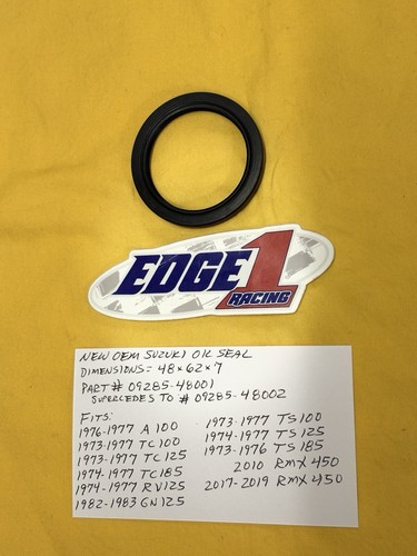 Nos suzuki brake panel - panel, seal