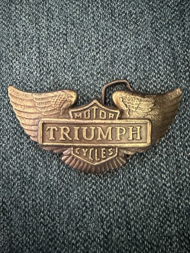 Vintage brass triumph - brass,