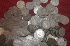 100 LUCKY SIXPENCES BULK LOT