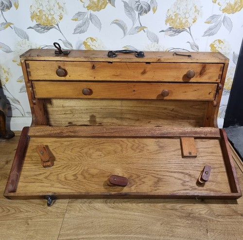 Large wooden vintage - large,
