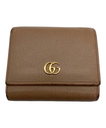 Gucci beige bifold wallet - beige,