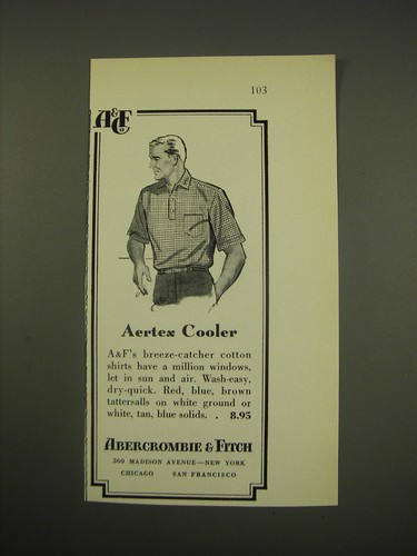1961 abercrombie fitch - abercrombie, &