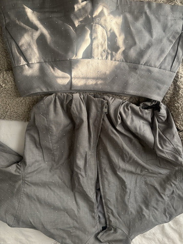 Bershka grey piece - bershka, outfit