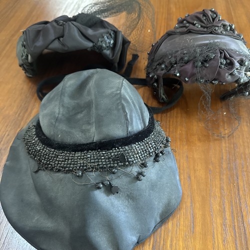 Victorian hat bonnet purple - 3, bonnet,