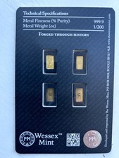 Wessex Mint Exclusive Gold