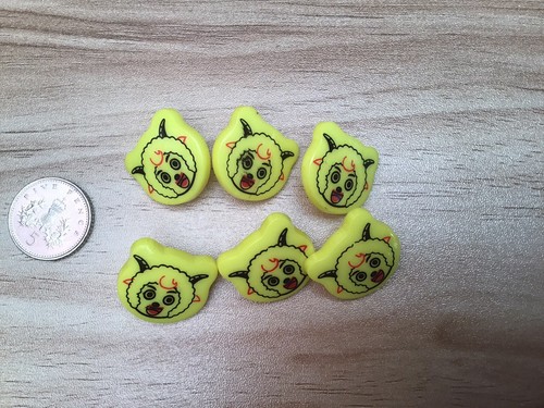 Acrylic shank buttons - acrylic,