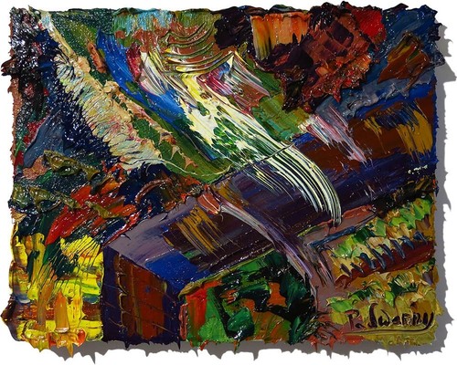 Landscape oil painting - landscape, oil█painting