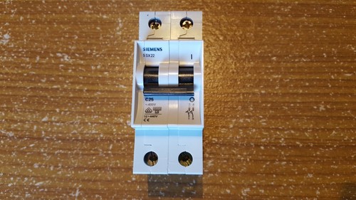 Siemens 5sx22 mcb pole - siemens,