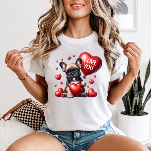 Cute french bulldog - cute, womens