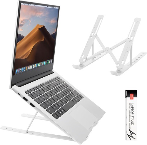 Portable laptop stand with - stand,