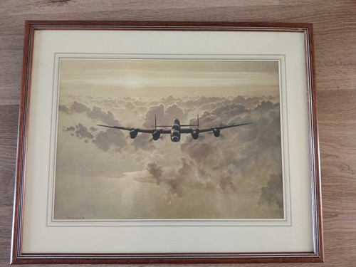 Framed classic aviation art - classic,