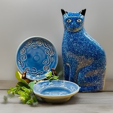 Calico China Blue Ceramic