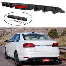 Glossy Black Rear Bumper