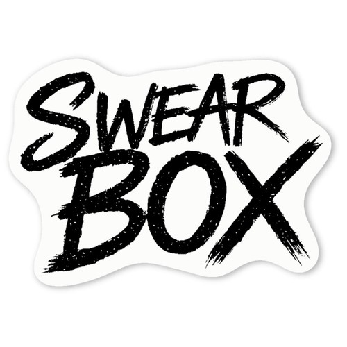 Swear box decal - decal, stickers