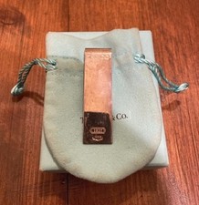 Tiffany & Co Sterling Silver 925 Vintage Money Clip Marked T & Co 1837 925