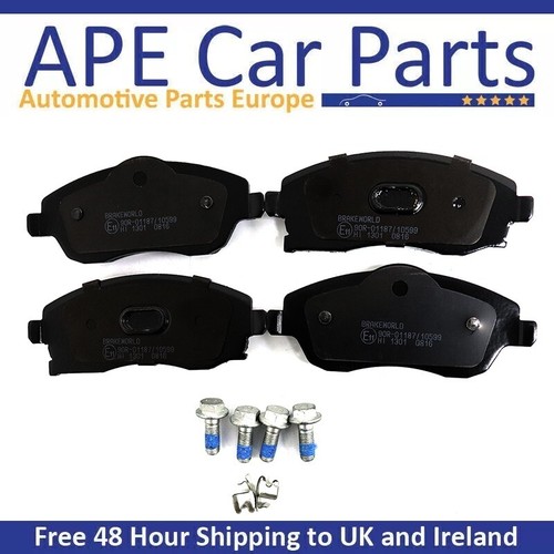 Front brake pads - fits, vauxhall