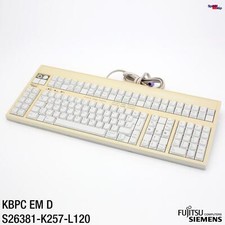 FSC Fujitsu Siemens KBPC EM D S26381-K257-L120 PS/2 Keyboard QWERTZ DE