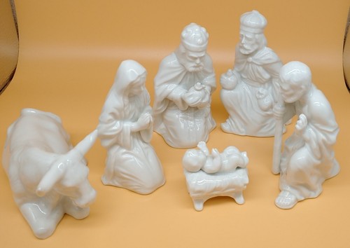 Nativity set 1977 fitz - nativity, &