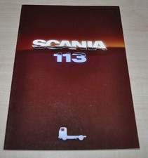 Scania 113 Truck Brochure