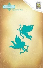 Cutting die - "Cupido / angel / love" by Nellie Snellen (VIND007)