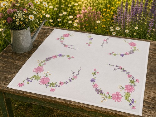 Vintage hand embroidered - vintage,