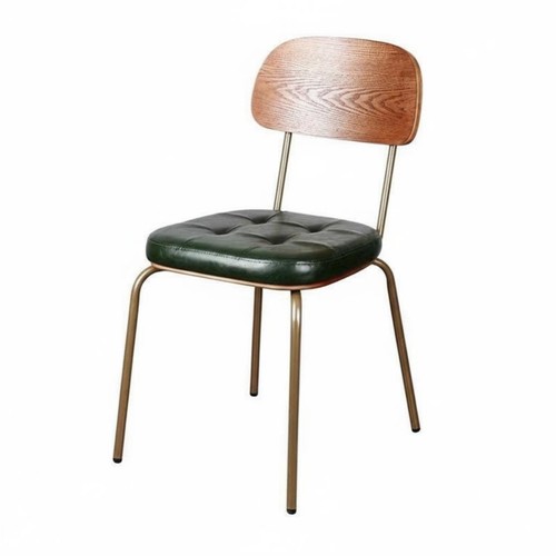 Accent chair upholstered - upholstered, metal