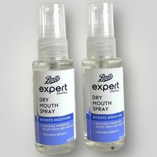 2 x Boots Expert Dental Dry Mouth Spray 50ml Expiry Over 9 Months