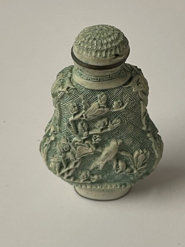 Vintage chinese snuff bottle - snuff,