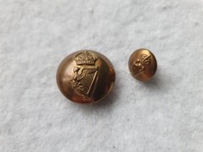 IRISH GUARDS REGIMENT KC BRASS BUTTONS