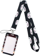 Funny Lanyard Set ID Card Holder Keychain