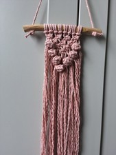 Handmade Mini Macrame Wall