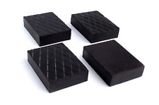 Ramp Rubber Blocks - 4 pcs  Universal Scissor Car Lift Pads  120x80x40 mm