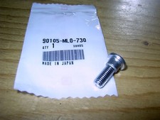 HONDA NX650 GENUINE NOS REAR DISC BOLT 8X22  90105-ML0-730