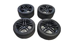 Genuine E63 AMG 5 Twin Spoke W213 Wheels - Michelin Alpin Winter Tyres 20”