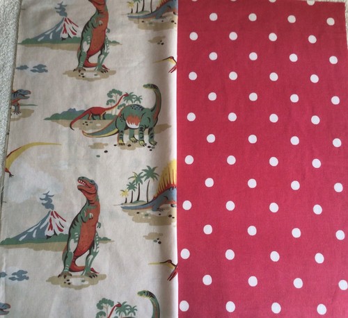 Used fabric bundle 50cm x - 2,