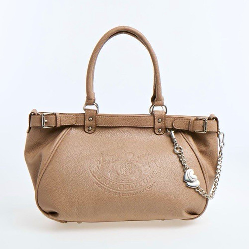 Juicy couture taupe - couture, pebbled