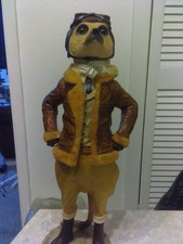 Country Artists Magnificent Meerkats CA02899 Bader Figurine, Gift WW2 RAF Pilot