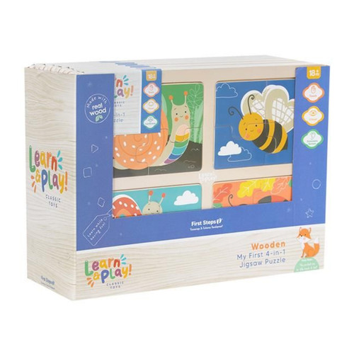 Wooden jigsaw puzzle - wooden, 4
