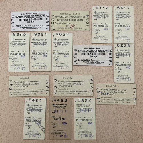 Railway ticket 15 x - railway., (.