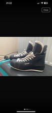 Size 10 Bauer international hockey boots