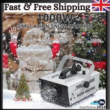 Snow Machine, 1500W High Output Snow Maker for Outdoors Christmas with Remote