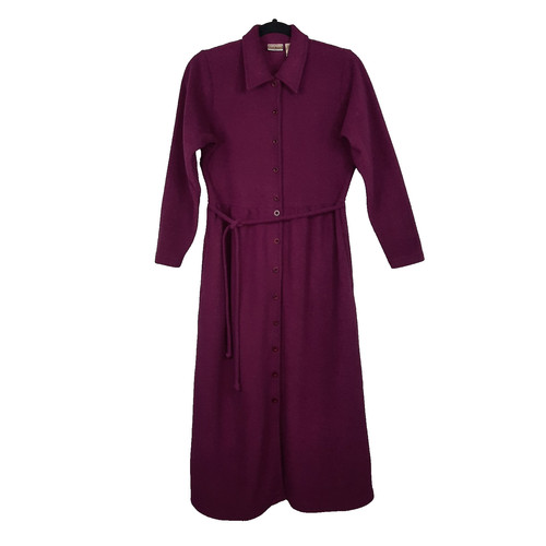 Vtg bean burgundy - burgundy, robe