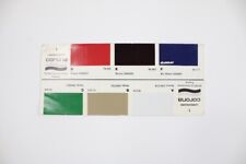 1964-73 Lamborghini Corona Paint Color Sample Swatch Card Miura 350 GT S SV