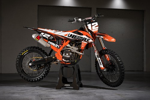 Ktm unbeatable graphics kit - ktm, mx