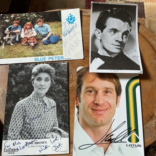 Various celebrity signed - various,