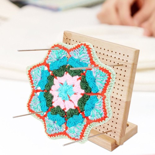 Crochet blocking board with - blocking,